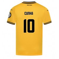 Echipament fotbal Wolves Matheus Cunha #10 Tricou Acasa 2024-25 maneca scurta